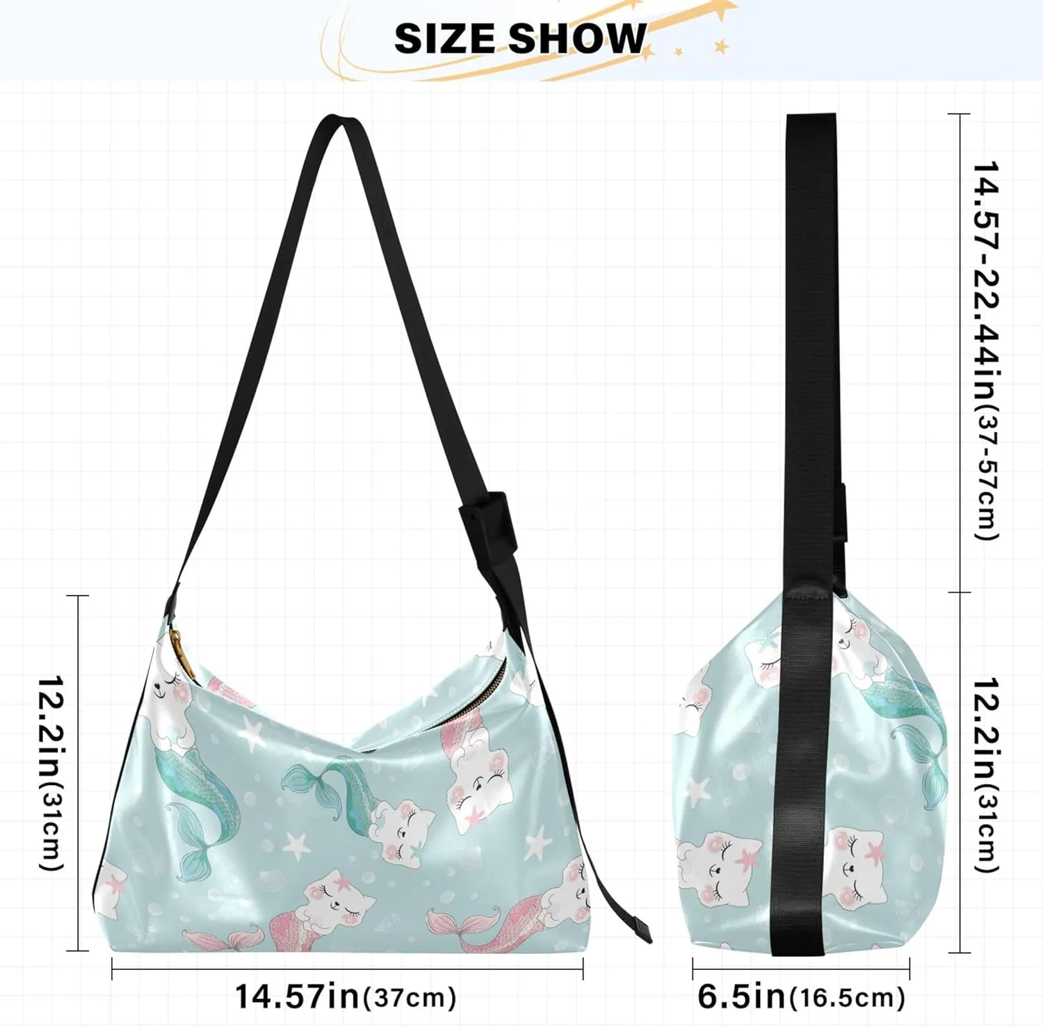 Watercolor Leopard Skin Brown Ladies Leather Purses Hobo Women's Large Purse Stylish Animal Print Designer Hobo Bags