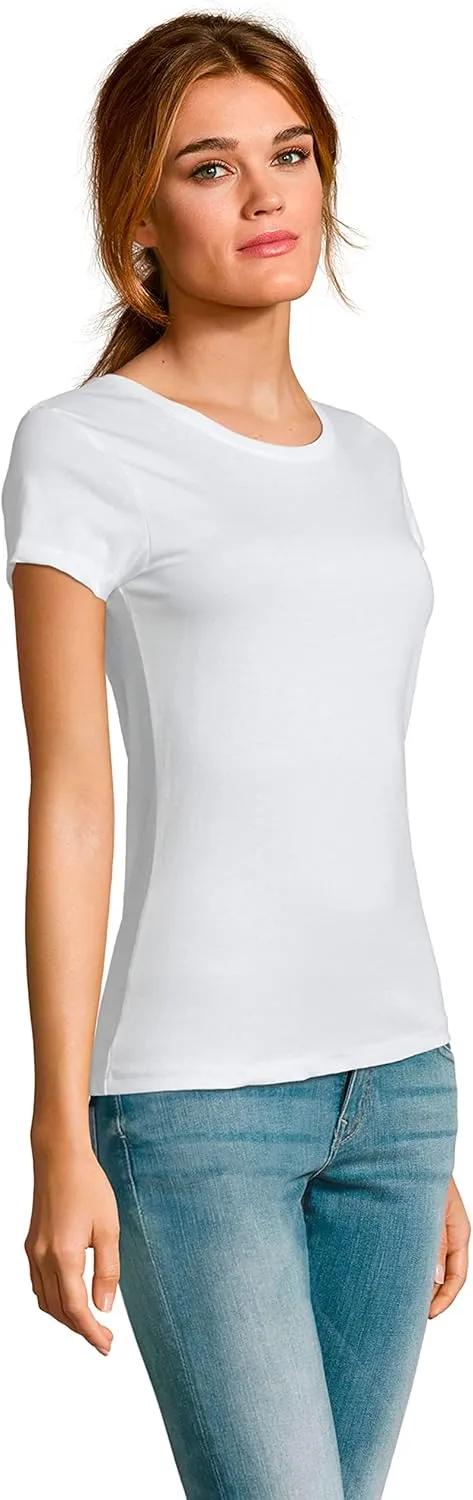 Women's Graphic T-Shirt Organic Bitcoin is The Future Crypto HODL BTC Eco-Friendly Ladies Limited Edition Short