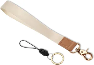 Wristlet Keychain, Convenient Keychains for Women Lightweight Wrist Lanyard for Keys Lightweight Key Chains Women Cute for Car Keys ID Badges Card Wallet Phone