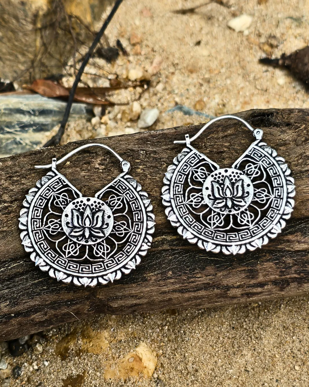 Yemaya Silver Earrings