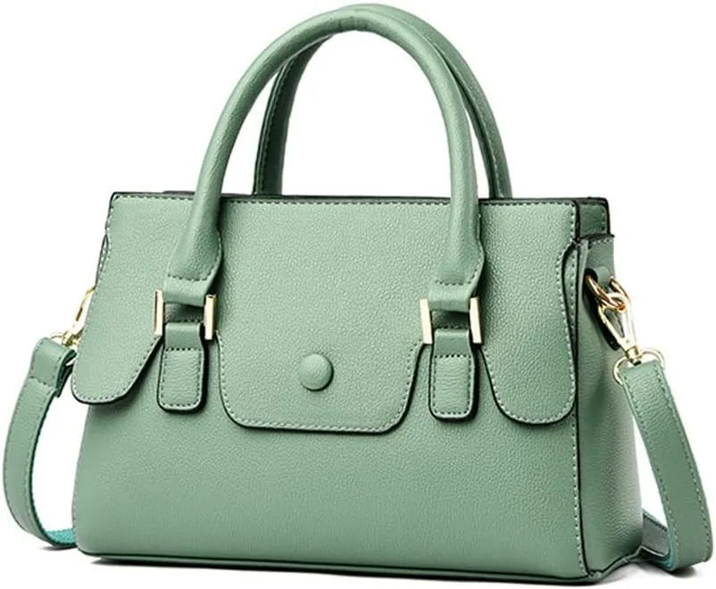 ZiMing Handbags for Women Top Handle Handbag Vegan Leather Satchel Medium Tote Bags Shoulder Bag Crossbody Bag Ladies Purses